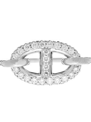 18K Farandole Diamond H Ring