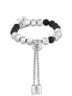 18K Louis Monogram Beads Bracelet