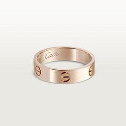18K Love Wedding 6mm  Ring