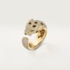 18K Panth¨¨re De Diamond Ring