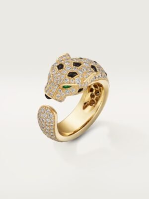 18K Panth¨¨re De Diamond Ring