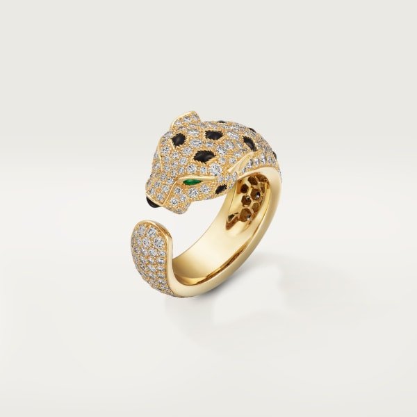18K Panth¨¨re De Diamond Ring