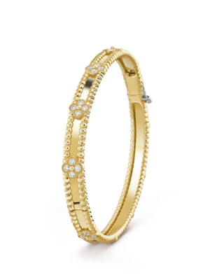 18K Yellow Gold Perl¨¦e Sweet Clovers Small Bracelet