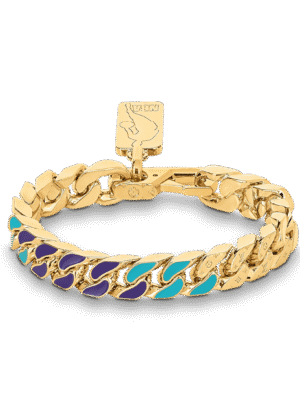 18K Louis NBA Chain Links Bracelet