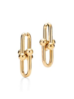 18K T HardWear Extra Large Link Earrings