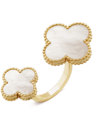 18K Magic Alhambra Mother Of Pearls Clover Ring