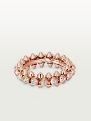 18K Clash De Diamond Ring