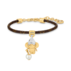 18K Louis Vivienne Pearls Bracelet