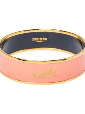 18K Enamel Cal¨¨che Wide Bangle H Bracelet
