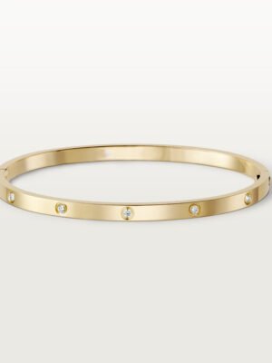 18K Love Ten Diamonds Small Bracelet