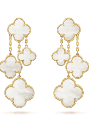 18K Magic Alhambra Four Motifs Earrings