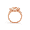 18K Vintage Alhambra Diamonds Ring