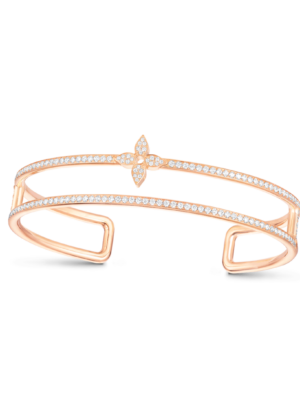 18K Louis Idylle Blossom Two-Row Bracelet