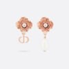 18K CD D-Millefiori Earrings