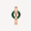 18K BV Malachite Ring