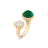 18K Perl¨¦e Couleurs Between The Finger Ring