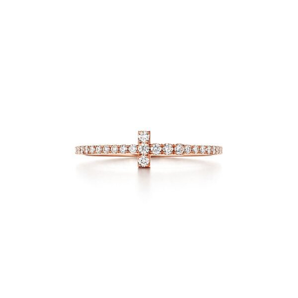 18K T Diamond Wire Ring