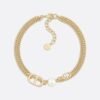 18K CD 30 Montaigne Choker Necklace