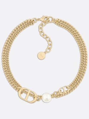 18K CD 30 Montaigne Choker Necklace