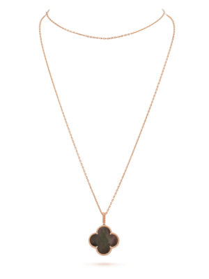 18K Magic Alhambra One Motif Pearl Necklace
