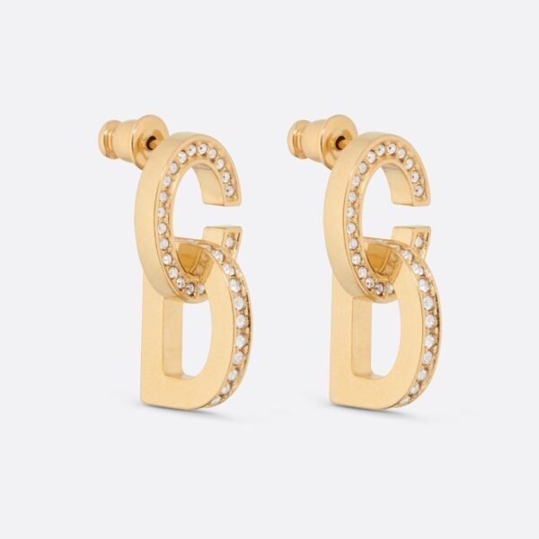 18K CD Lock Earrings