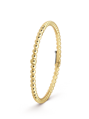 18K Yellow Gold Perl¨¦e Pearls Bracelet