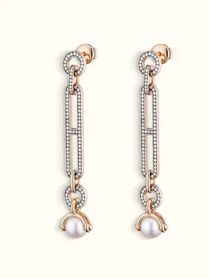 18K Chandra Diamonds Earrings