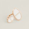 18K Chaine D'ancre Verso Large H Ring