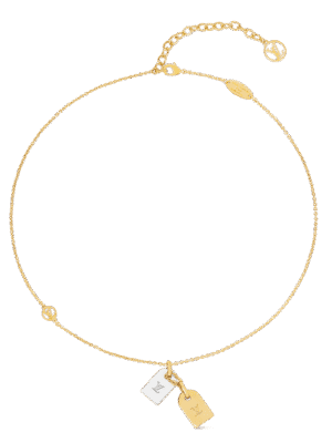 18K Louis Nanogram Necklace