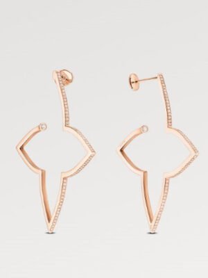 18k Louis Debuts Blossom Earrings