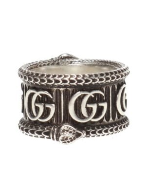 Double G Snake Ring