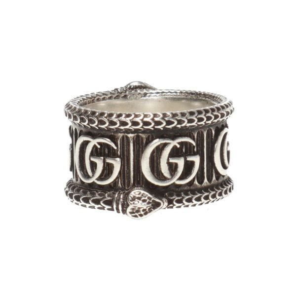 Double G Snake Ring