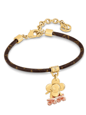 18K Louis VIVIENNE KICK FLIP Bracelet