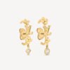 18K Louis In the Sky Earrings