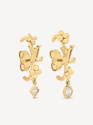 18K Louis In the Sky Earrings
