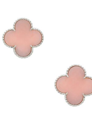 18K Magic Alhambra Pink Opale Earrings
