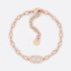 18K Petit CD Pink Bracelet