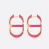 18K CD 30 Montaigne Rani Pink Earrings