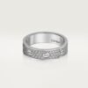 18K Love Diamond-Paved 5mm Ring