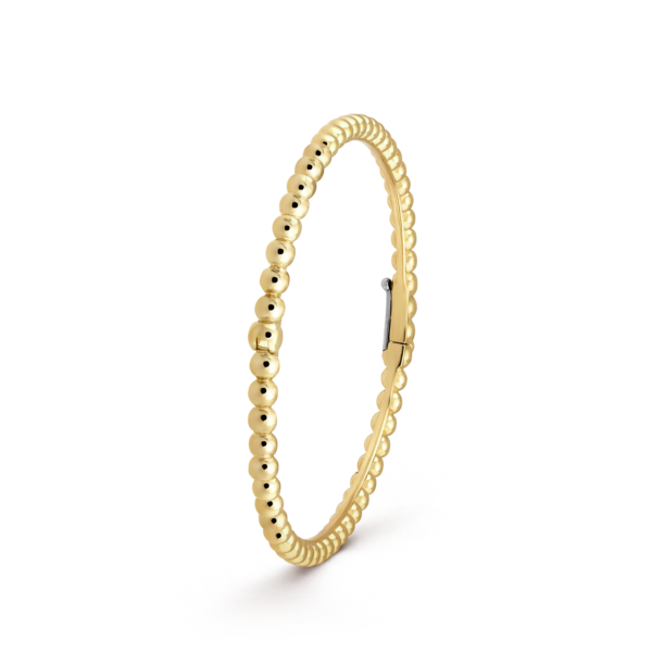 18K Yellow Gold Perl¨¦e Pearls Bracelet