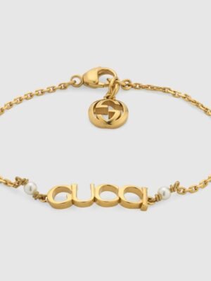 18K Double G Letter Bracelet