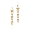 18K T HardWear Graduated Link Earrings