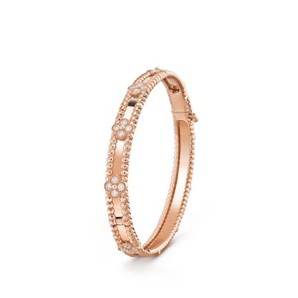 18K Rose Gold Perl¨¦e Sweet Clovers Small Bracelet
