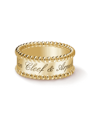 18K Yellow Gold Perl¨¦e Signature Ring