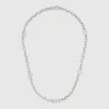 Double G Interlocking G Chain Necklace