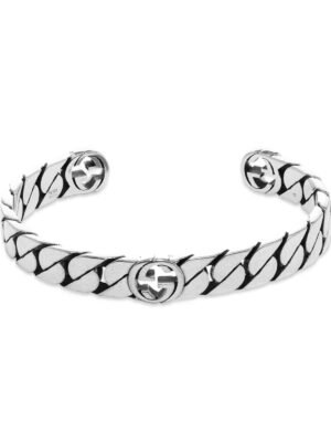 Double G Interlocking G Rigid Bracelet