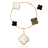 18K Magic Alhambra Five Motifs Clover Bracelet