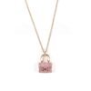 18K Amulettes Constance Pink Diamonds Pendant Necklace