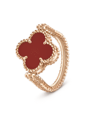 18K Vintage Alhambra Reversible Ring