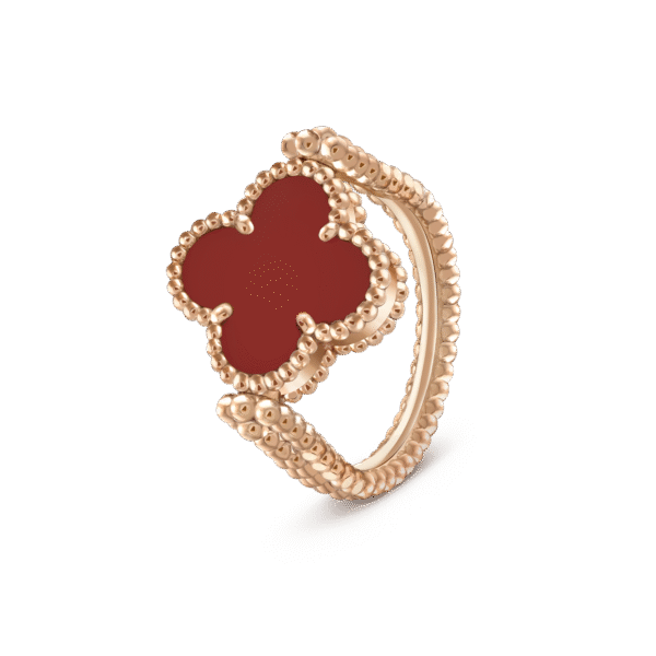 18K Vintage Alhambra Reversible Ring